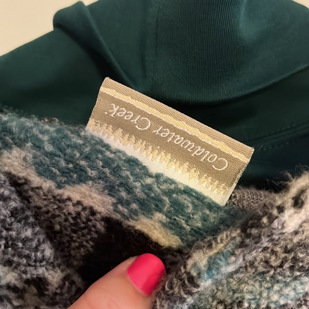 L.L. Bean Multicolor Teddy Jacket - Picture 6 of 6